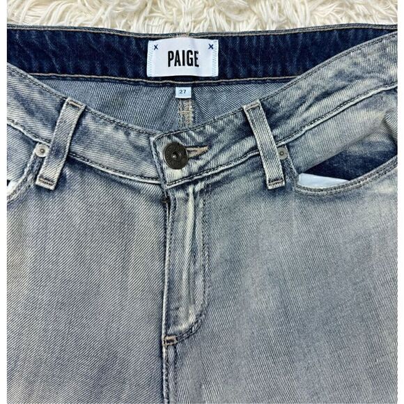 Women’s Paige Stretch Jimmy Jimmy Skinny Acid Wash Jeans Size 27 - Picture 4 of 8